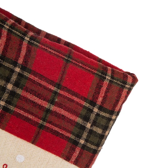 Glitzhome® 21" Truck & Tree Christmas Stockings, 2ct.